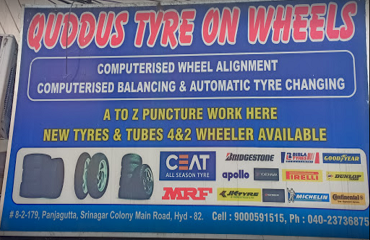 Quddus Tyre On Wheels